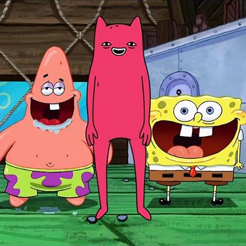 Spongebob, Abel and Patrick