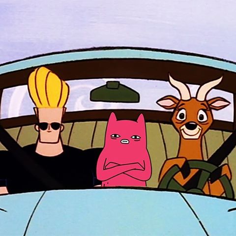 Abel and Johnny Bravo with the Antelope