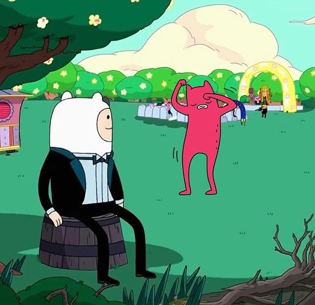 Abel and Finn wedding in Adventure Time