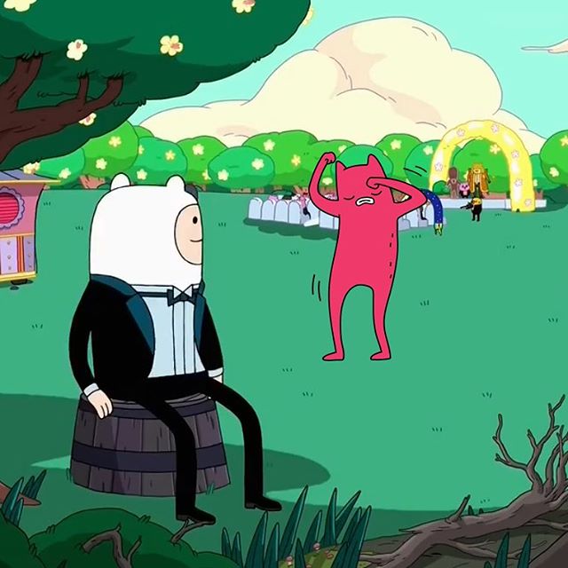 Abel and Finn wedding in Adventure Time