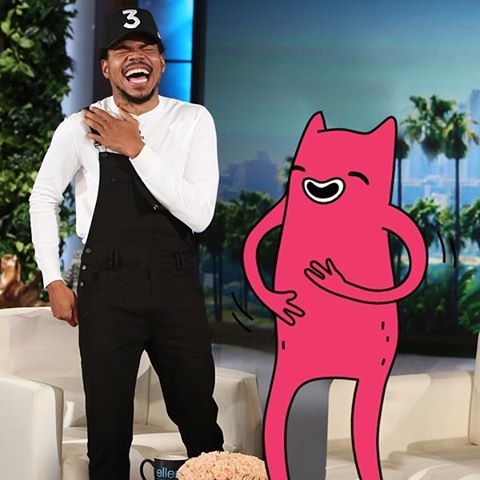 Chance The Rapper and Abel on Ellen