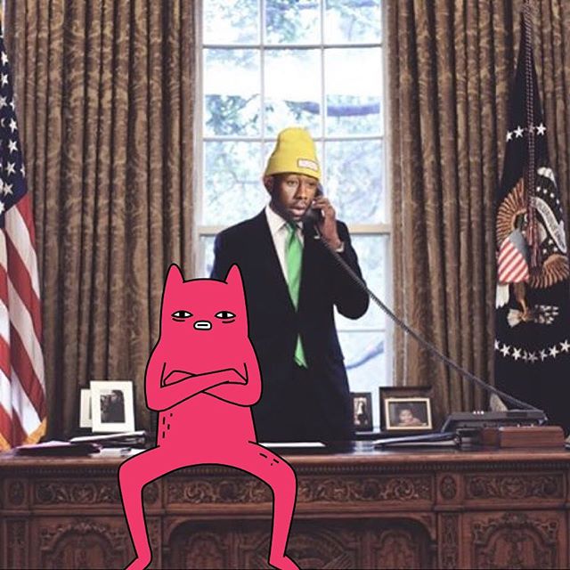 Tyler and Abel in the White House