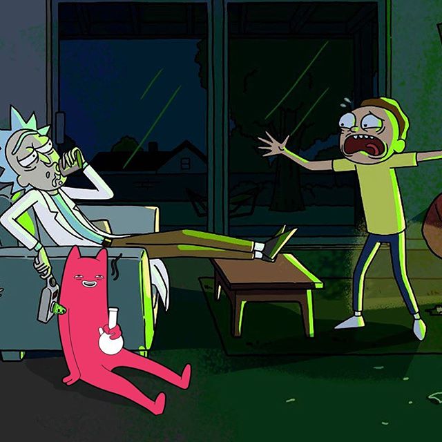 Rick and Morty and Abel